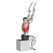 band underhand pulldown with classic demonstration