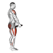 weighted lunge with swing twisted demonstration