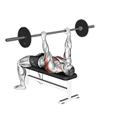barbell bent arm pullover - powerful variation demonstration
