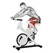 stationary bike run demonstration
