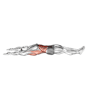 arms overhead full sit-up (male) demonstration