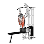 cable pulldown demonstration