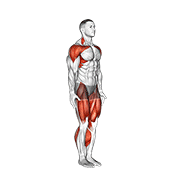 astride jumps (male) demonstration