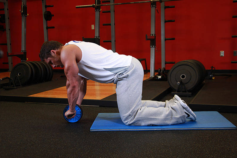 Ab Roller demonstration