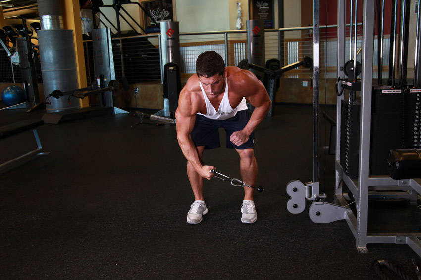 Bent Over Low-Pulley Side Lateral demonstration