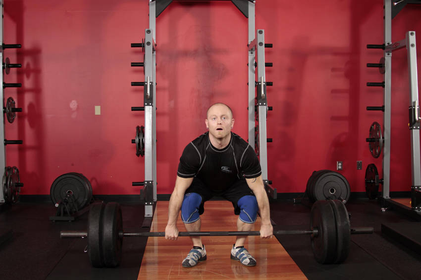 Clean Deadlift demonstration
