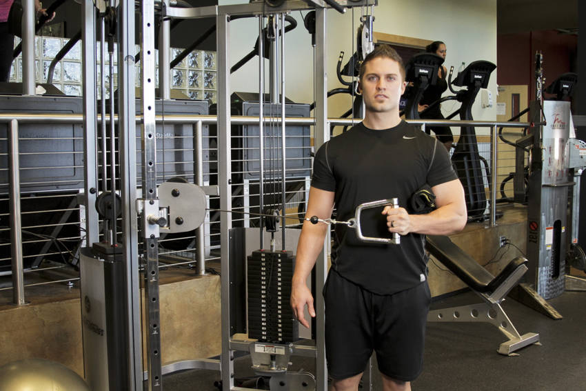 External Rotation with Cable demonstration