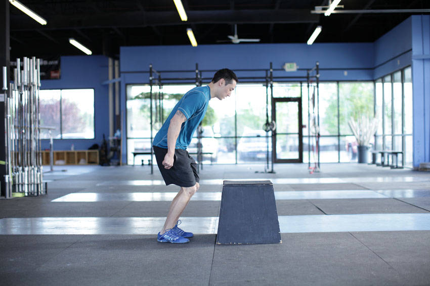 Front Box Jump demonstration
