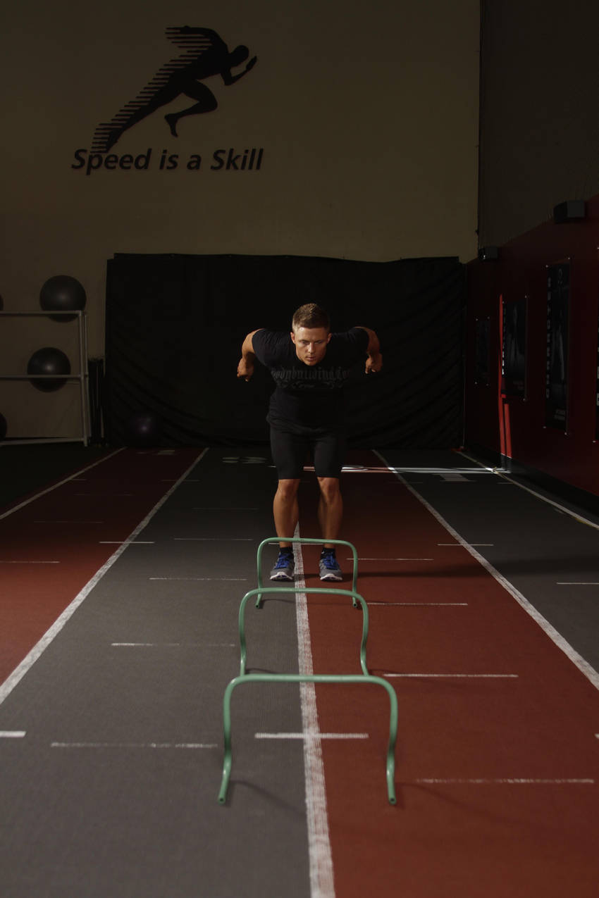 Hurdle Hops demonstration