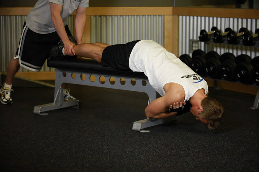 Hyperextensions With No Hyperextension Bench demonstration