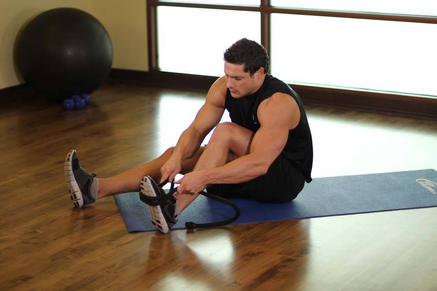 Intermediate Groin Stretch demonstration