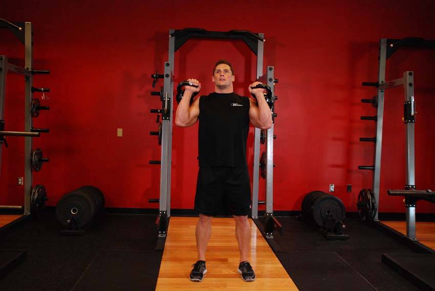 Kettlebell Seesaw Press demonstration