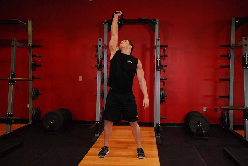 Kettlebell Windmill demonstration