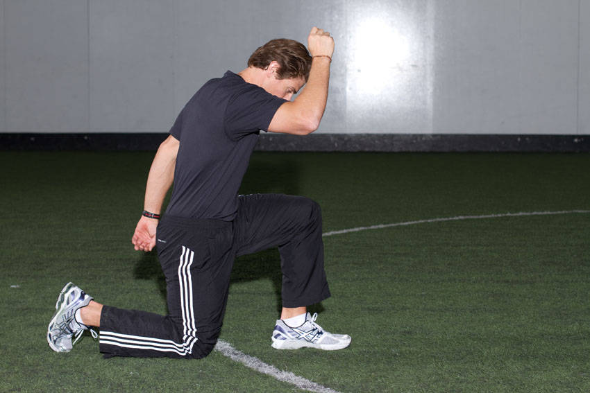 Kneeling Arm Drill demonstration