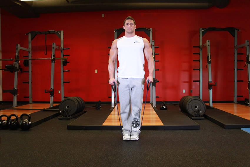 Lateral Raise - With Bands demonstration