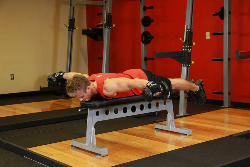 Lying Rear Delt Raise demonstration
