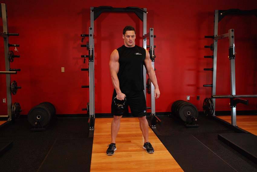 One-Arm Kettlebell Snatch demonstration