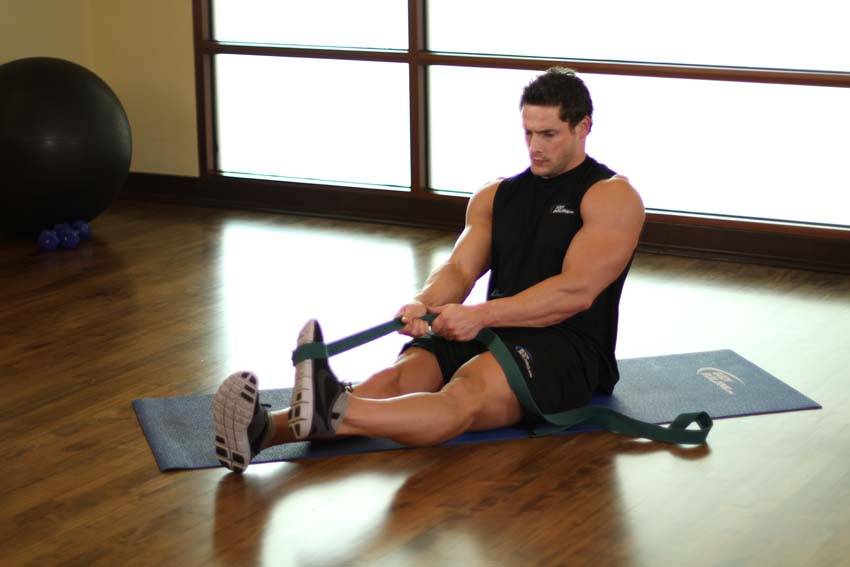 Peroneals Stretch demonstration