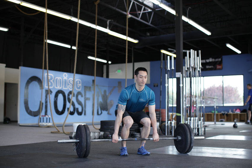 Power Clean demonstration
