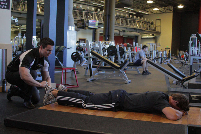 Prone Manual Hamstring demonstration