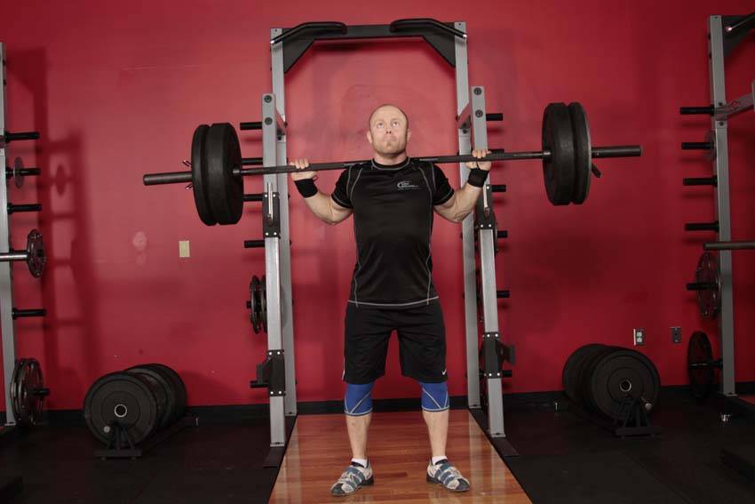 Push Press - Behind the Neck demonstration