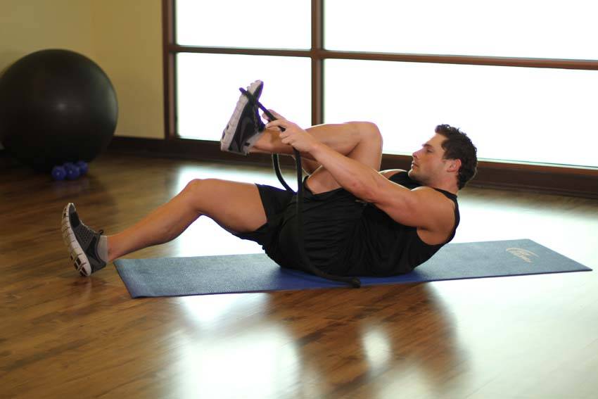 Quad Stretch demonstration