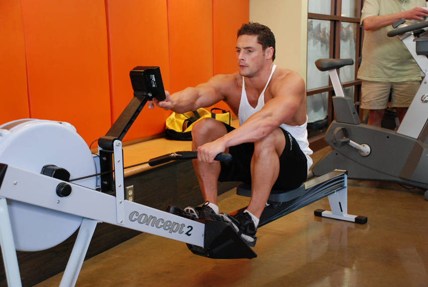 Rowing, Stationary demonstration