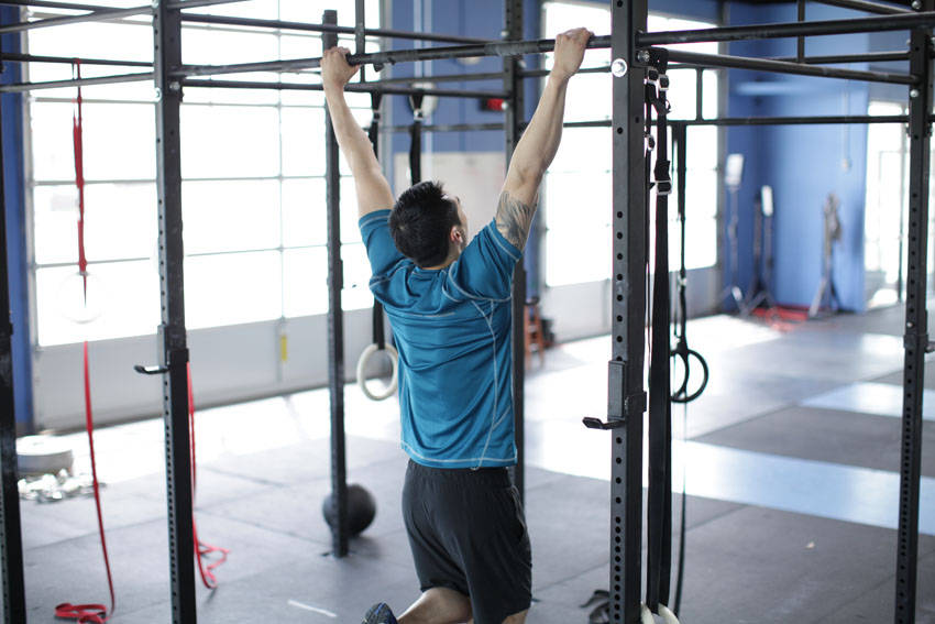 Scapular Pull-Up demonstration