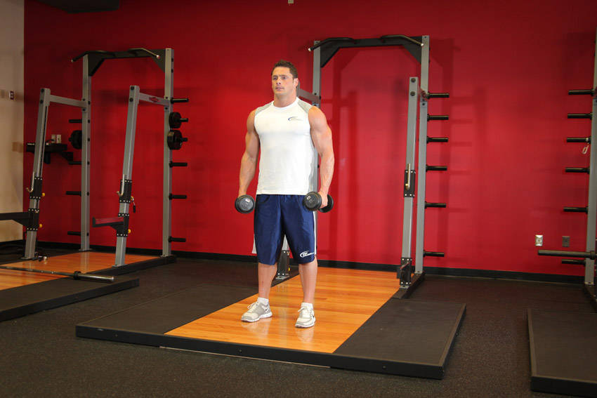 Side Lateral Raise demonstration
