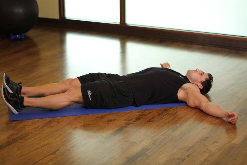Side Lying Groin Stretch demonstration
