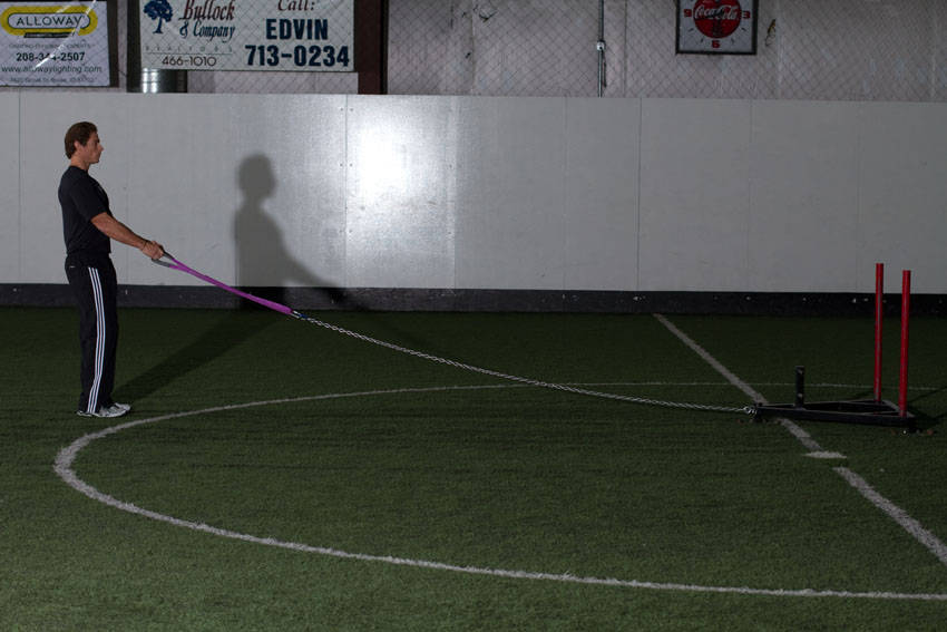 Sled Reverse Flye demonstration