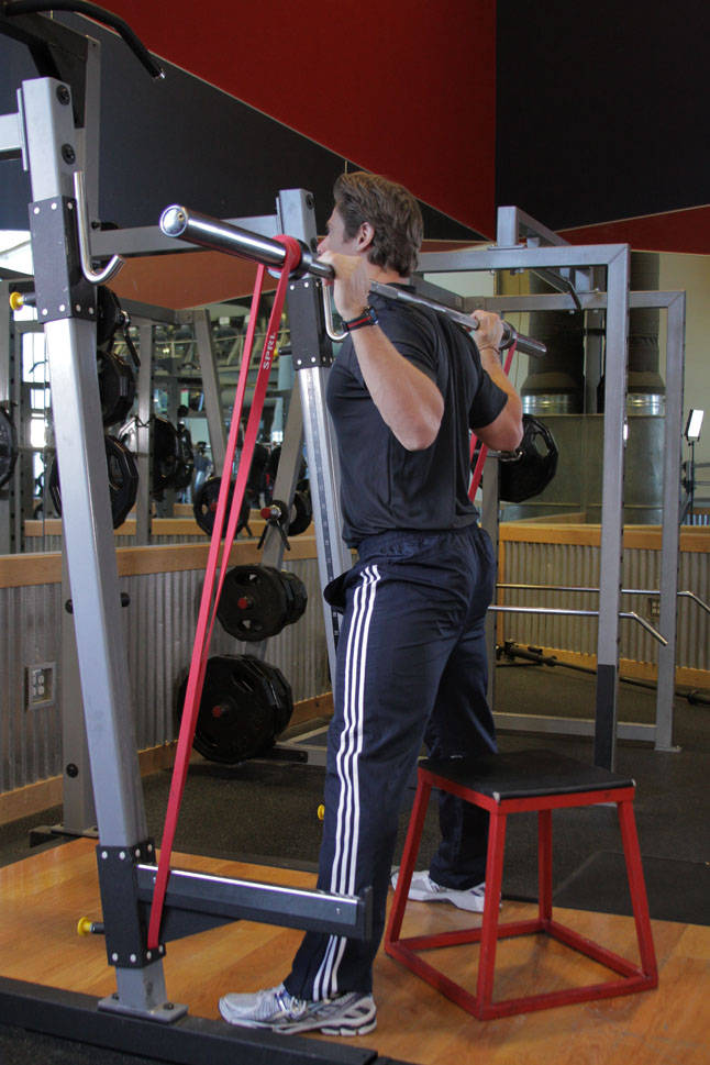 Speed Box Squat demonstration