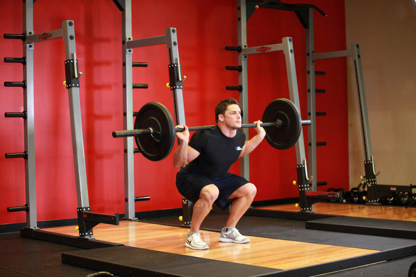 Speed Squats demonstration