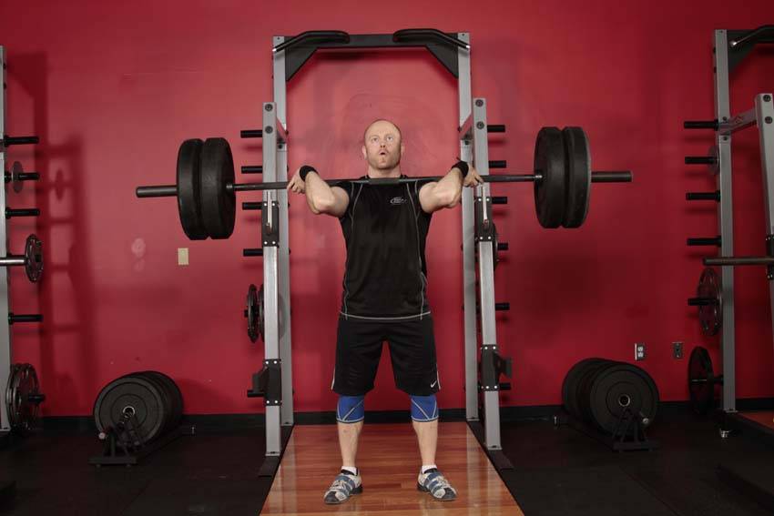 Split Jerk demonstration