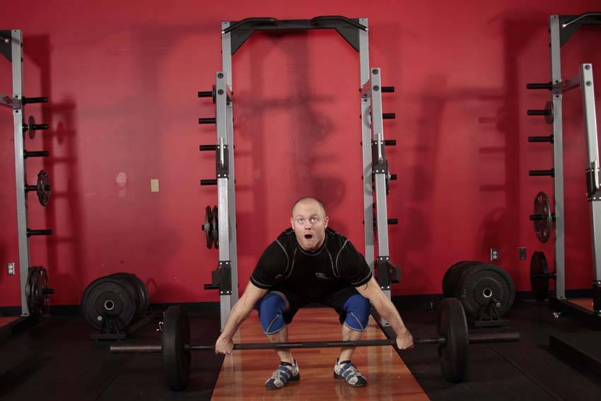 Split Snatch demonstration