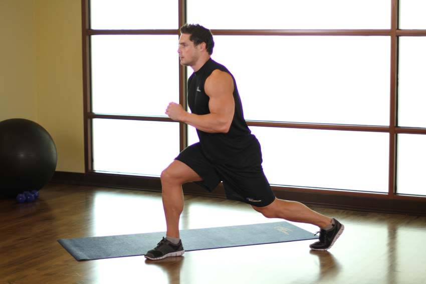 Split Squats demonstration