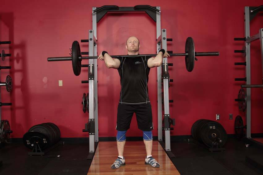 Squat Jerk demonstration