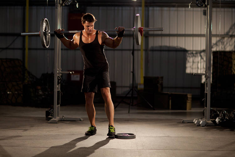Squat with Plate Movers demonstration