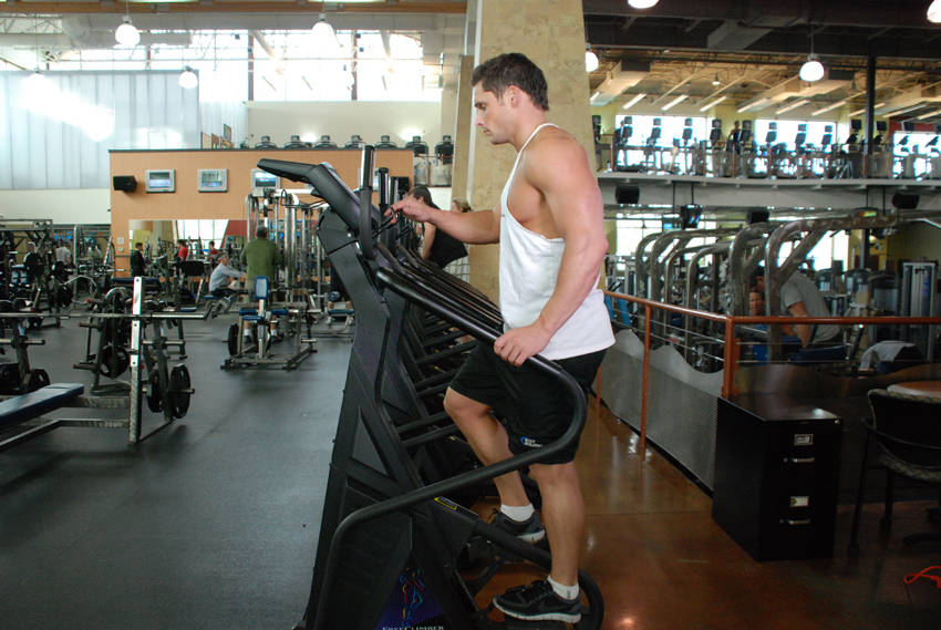 Stairmaster demonstration
