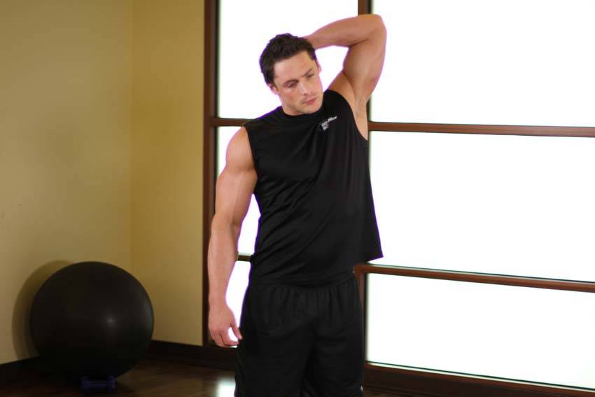 Standing Lateral Stretch demonstration