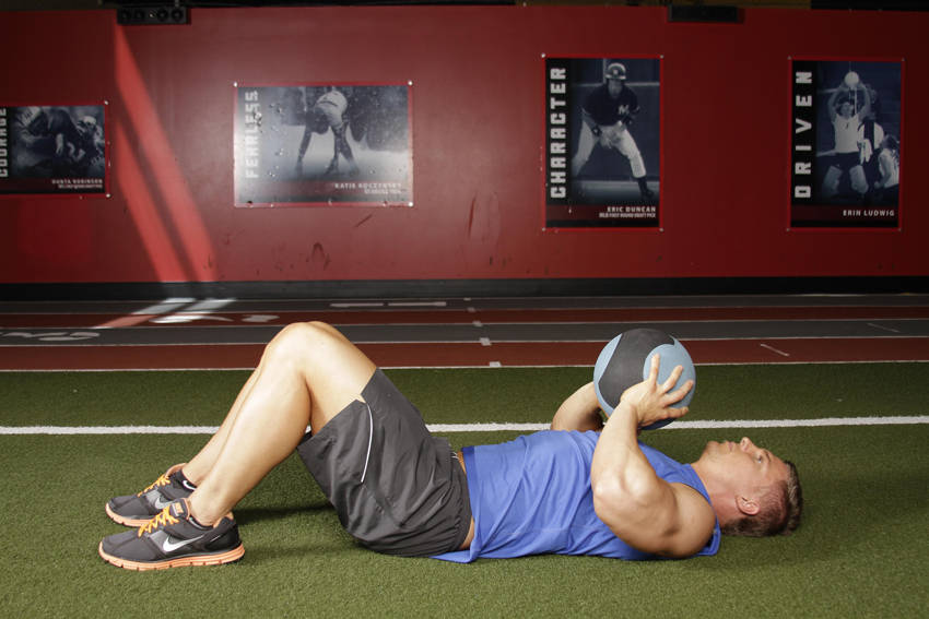 Supine Chest Throw demonstration