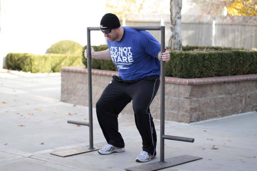 Yoke Walk demonstration