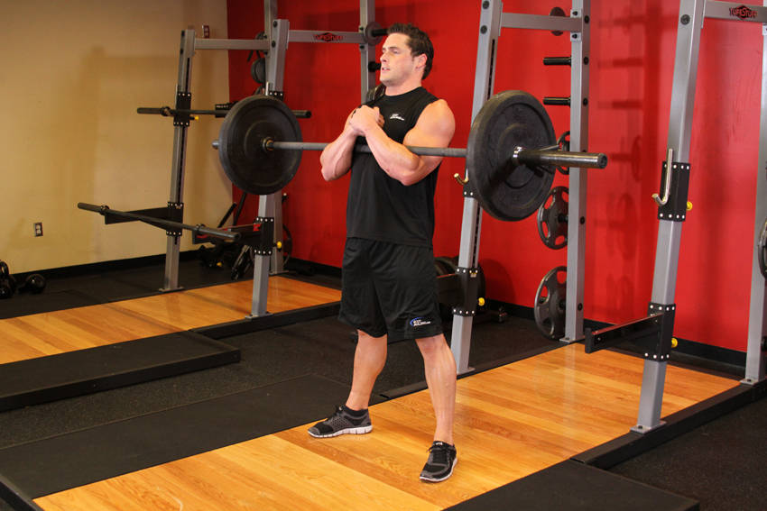 Zercher Squats demonstration