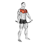 chest and front of shoulder stretch micro demonstration