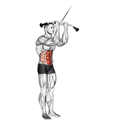 blunt cable standing crunch demonstration