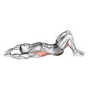 inclined style pelvic tilt into bridge demonstration